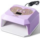 Portable Nail Dryer Lamp UV Light For Nails Eyes Protection 21LEDs UV Lamp for Gel Nails Polish Curing Dryer Home Salon Tool USB
