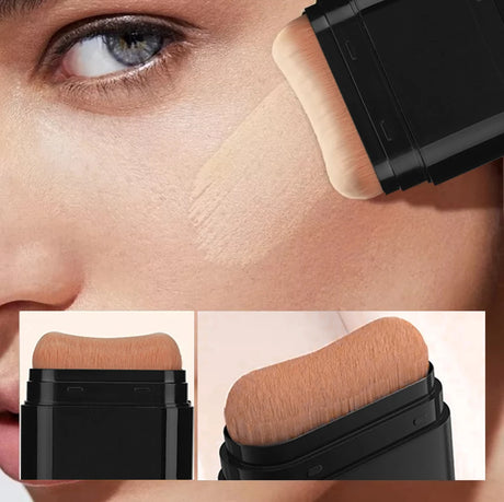 O'cheal Two In One Concealer Foundation Stick Facial Matte Waterproof Bronzer Contouring Face Coverage Moisturizing Makeup Cream