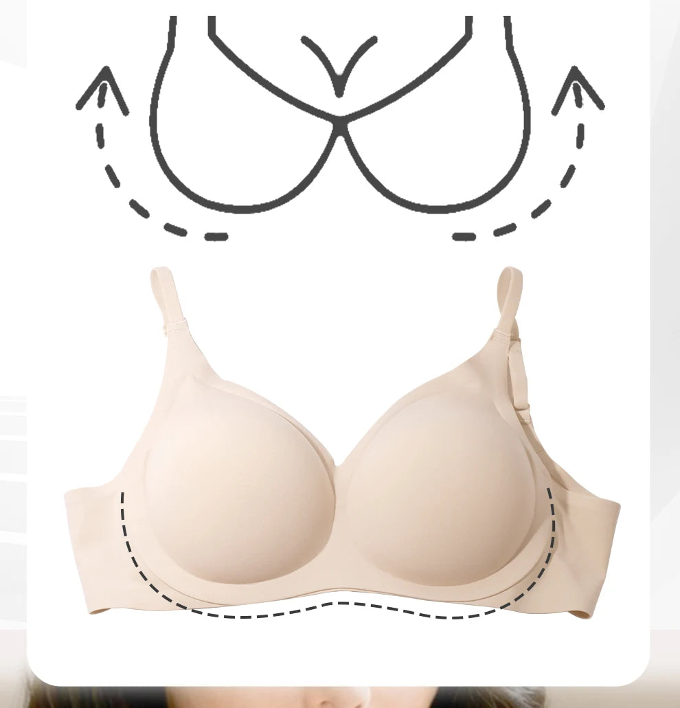 LERVANLA Silicone Breasts Pads Forms Pads Chest Women's Fake Boobs Enhancement Magnify Underwear 2-in-1Breast Becomes Big