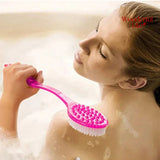 1/2Pcs Body Brush Back Showerhes Bathroom Brush Long Handle Soft Bath With Handle Exfoliating Scrub Skin Massager Exfoliation