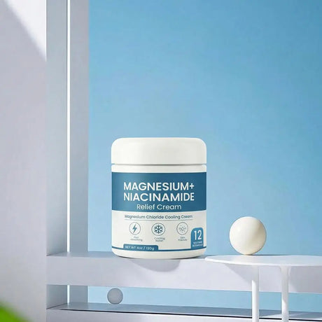 120g Niacinamide Magnesium Chloride Relief Cream Cooling Body Moisturizer Brightening Repair Skin Barrier Dryness Lotion Care