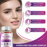 Collagen Peptides - Supports Overall Health, Improves Gut and Digestive Function, Enhances Absorption, Boosts Immunity, Non-GMO