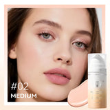 OVP Auto Adjust change color Foundation Moisturizing Waterproof Concealer Long Lasting Flawless Natural Face Makeup Sunblock