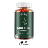 Mullein Gummies - Supports Clear Lungs & Respiratory Health, Natural Detoxification, Enhanced Immune Function