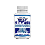 Daily Multivitamin for Men, for Prostate Energy Concentration Metabolism Immunity Vitamins: A C D E (B1 B2 B3 B5 B6 B7 B9 B12)