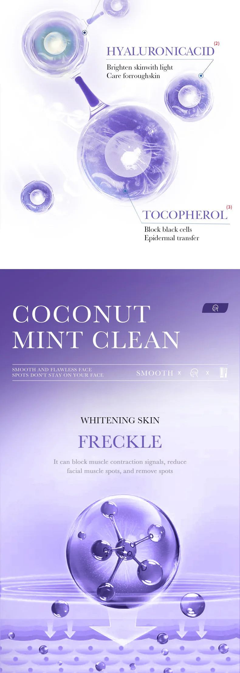 SADOER Nicotinamide Remove Melasma Dark Spot Whiten Freckle Cream Lighten Melanin Brightens Skin Tone Moisturize Face Skin Care