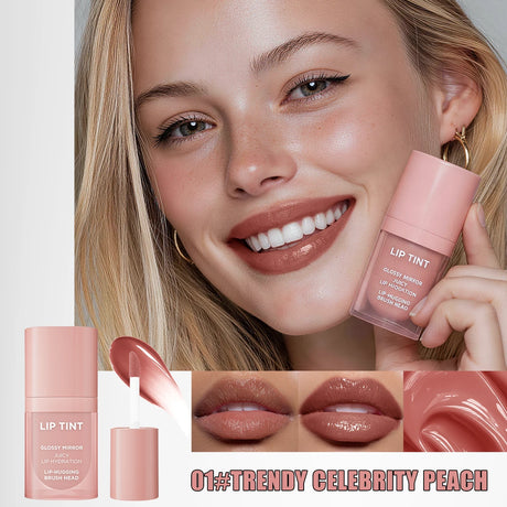 Velvet Lip Gloss Matte Lip Tint Waterproof Non-stick Cup Anti-fade Moisturizing Long Lasting Plump Lip Makeup