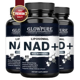 NAD+ Anti-Aging Supplement – Cellular Energy & Immune Booster, Blood Flow Support + Longevity Aid