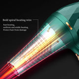 New High Wind Power Hair Dryer With Hot And Cold Constant Temperature Quick Drying Hood, Household Hair Salon Hair Dryer Tube