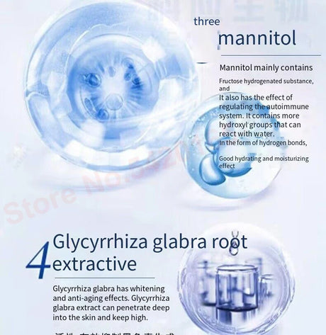 High Purity 98% Blue Copper Peptide Essence Facial Anti-Aging Repair Polypeptide Active Hyaluronic acid Moisturizing Skin Care