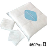 1 Set Disposable Pearl Pattern Makeup Cotton Wipes Soft Remover Pads Facial Cleaning Cosmetic Cotton Pads