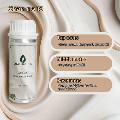 DIAURELLE 100mL Aroma Diffuser Essential Oils 8-Times Concentrated Essence Perfume Flavoring Home Fragrance Air Freshener