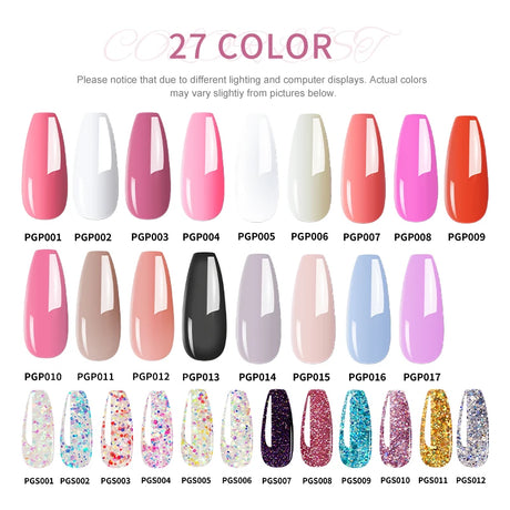 Limegirl Poly Nail UV Gel Set for Nails Quick Extension Building Soak Off UV Polys Nail Gel Kit Manicure Art  Decoration Tools