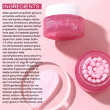 Korean PDRN Pink Collagen Capsule Cream with Niacinamide Cream for Uneven Skin Tone Lightweight Face Moisturizer Non Greasy care
