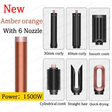 SenCiciMen X9 Multi Hair Styler Curling Iron Hair Hot Air Brush Curling Barrel Hair Dryer Salon Professional Curly Hair Styler