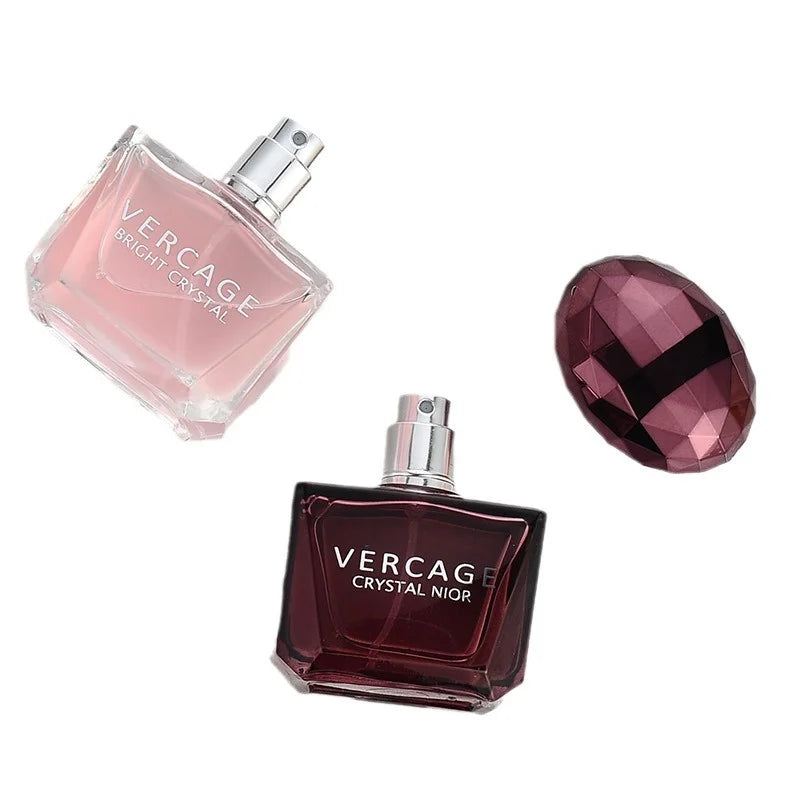 Luxury Brand Lasting Fragrance 50ml Women Body Spray Perfume Floral Scent Pheromone Perfumes  Crystal Diamond Sweet Love Crystal