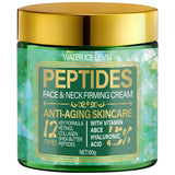 Peptides Face & Neck Firming Cream (12 Formulas), Retinol-Infused, Moisturizes for Anti-Aging Softness