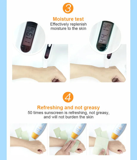 Sunscreen SPF50+ Facial Body Sunscreen Whitening Sun Cream Sunblock Skin Protective Cream Anti-Aging Oil-control Moisturizing