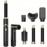 Six-In-One Hot Air Comb Foldable Curling Iron Hair Dryer Straight Roll Multi-Function Portable Hair Dryer