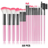 10-32PCS Makeup Brush Set Soft Fluffy Powder Foundation Contour Blush Concealer Eye Shadow Blending Makeup Kit Women Beauty Tool