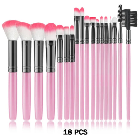 10-32PCS Makeup Brush Set Soft Fluffy Powder Foundation Contour Blush Concealer Eye Shadow Blending Makeup Kit Women Beauty Tool