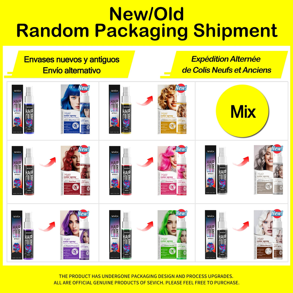 Temporary Hair Color Spray One-Time Hair Dyeing Instant Hair Salon Multi Color Hair Dye Makeup Chalk Washable DIY Party Styling