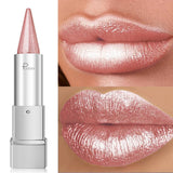 Waterproof and shimmery lipstick, waterproof and sweatproof, long-lasting and smudge-proof, not easy to smudge.