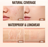 O.TWO.O Liquid Foundation Cream for Face 30ml High Coverage Makeup Base SPF30 Waterproof Concealer Makeup Foundation