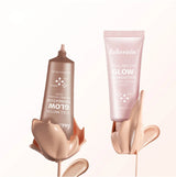 Lumi Glotion Foundation Natural Glow Enhancer Illuminating Highlighter Bronzer Drops Sun Kissed Radiance Makeup Cosmetics