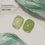 MN 12ML Selling Mint Mambo Gel Nail Polish ilky Green Blue-green Series Gel Polish Blue Nails Green Nail Summer Nail Spring Nail