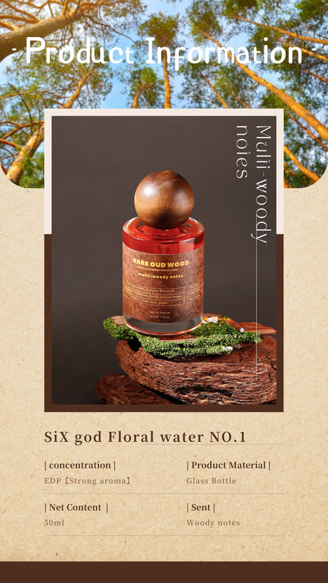 Arabian Oud Perfume Unisex Luxury Woody Spicy Long Lasting Dark Woody Unisex Fragrance - Rare Oud Sichuan Pepper Vetiver