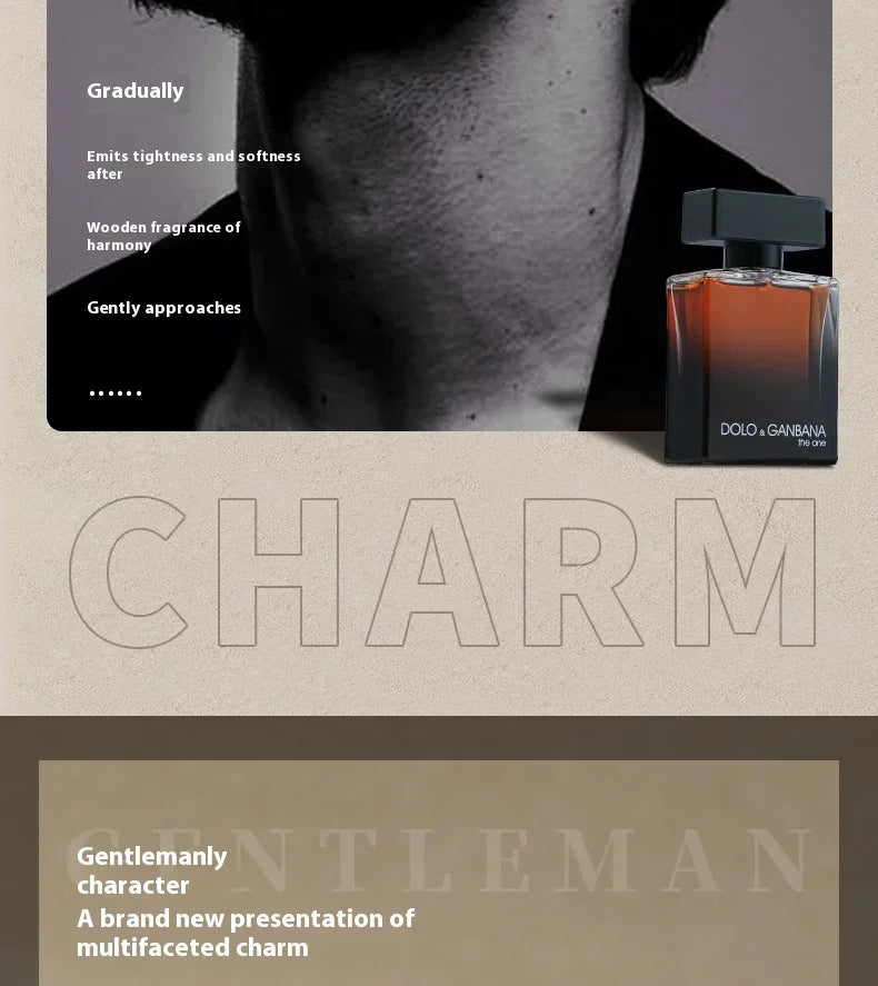 2025 Brand Perfume Woody Men Perfume Spray Flirting Pheromone Long Lasting Irresistible Floral Vibrant Light Fragrance Gentleman