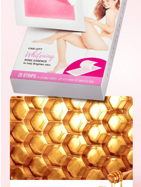 Aloe Vera Rose Double-Sided Wax Paper Armpit Hair Body Hair Removal Cream And Non-Irritating, With Mild Ingredients