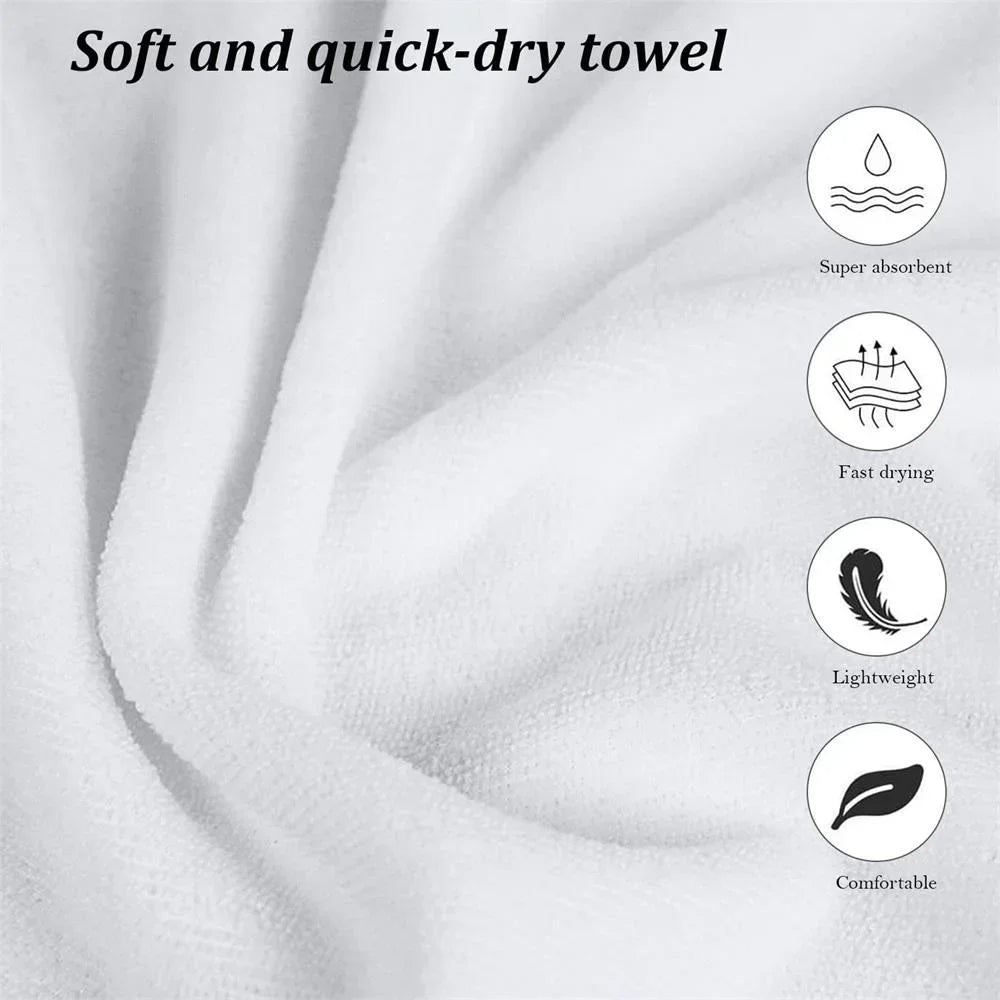 Beach Towels Adventures of Tintines Bathroom Turban for Hair Drying Towel Bathroom Set Accessories Personal Care Spa Large Towel