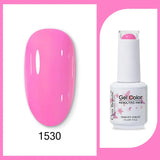 Clou Beaute Gel Color Hema TPO Free 15ml Gel Nail Varnish Soak Off UV Gel Polish Nail Art Manicure Lacquer Nail Art Jelly Gel