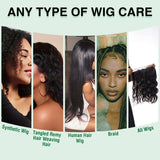 GOIPLE 100ml 2 In 1 Professional Wig Milk Spray Leave In Conditioner Heat Protection Mist Moisturizes Hair Care Product