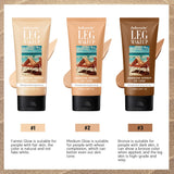 100ml Leg Makeup Long-lasting Waterproof And Anti-Transfer Concealer Even Skin Tone Wheat Tan Brown Liquid Foundation