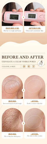 120ml Bioaoua Rice Puree Foaming Cleanser Cleansing Mousse Soothing Cleanser, Cleansing Foam with Brush Head