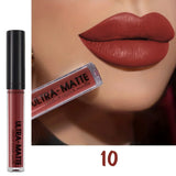 1PC 12-color Matte Lip Gloss, Velvet Sexy Liquid Lipstick, Long-lasting, Waterproof, Lip Makeup