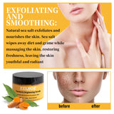 Turmeric Body Scrub - Cleanses Skin's Dead Cells, Leaving Skin Smooth And Soft. Skin Cleansing And Exfoliating Scrub.