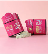 PURC Keratin Reconstruction Hair Mask Smoothing Softness Reduces Dryness Frizz Collagen Nourish Hair Conditioner 200g