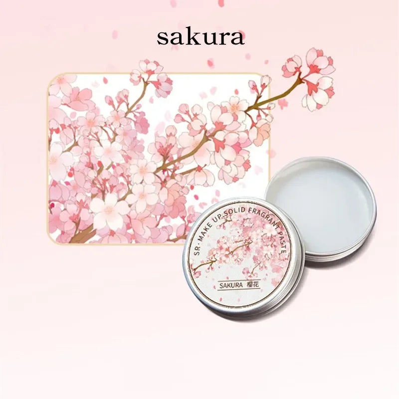 Long Lasting Scent for Romantic Souls For Dating Ladies Solid Perfume Exquisite Floral Solid Balm Magnolia Orchid Gardenia