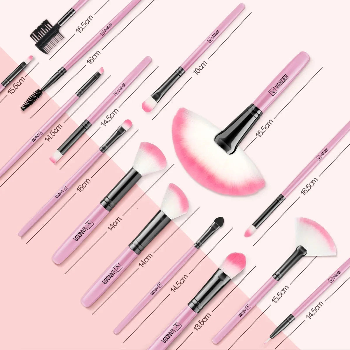 10-32PCS Makeup Brush Set Soft Fluffy Powder Foundation Contour Blush Concealer Eye Shadow Blending Makeup Kit Women Beauty Tool