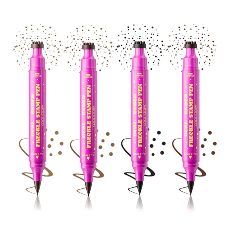 Double Eyeliner Freckles Pen All-in-One Natural Waterproof Lasting Seal Spot Pen Natural Simulation