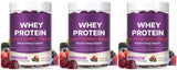 Protein Gummies with Whey Creatine Collagen 12g Protein Muscle Support Energy Nutrition Sugar Free Fitness Supplement 60 Gummies