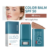 Lip & Cheek Color Balm SPF 50 Mineral Broad Spectrum Sun Protection Water Sweat Resistant Hydrating Long Lasting Buildable Blush