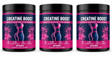 Creatine for Women Booty Builder Supplement with Collagen & BCAA Supports Muscle Development Post-Workout Recovery Elasticity
