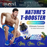 120 Caps MACA Ashwagandha Ginseng Natural Morning Stamina & Boost Flow Enhancer Immune Support | Kosher/Halal Certified