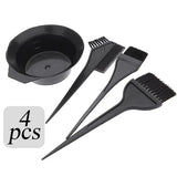 2/4/6pcs Professional Hair Dyeing Kit Color Mixed Bowl with Stirring Brush Coloring Bleaching Salon Hair Beauty Styling Tools