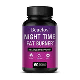 Best Nighttime Fat Burner - Thermogenic Fat Burner, Natural Appetite Suppressant and Metabolism Booster, Immune Health